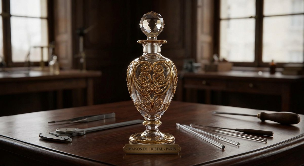 Dettaglio cristallo Lalique lavorato a mano